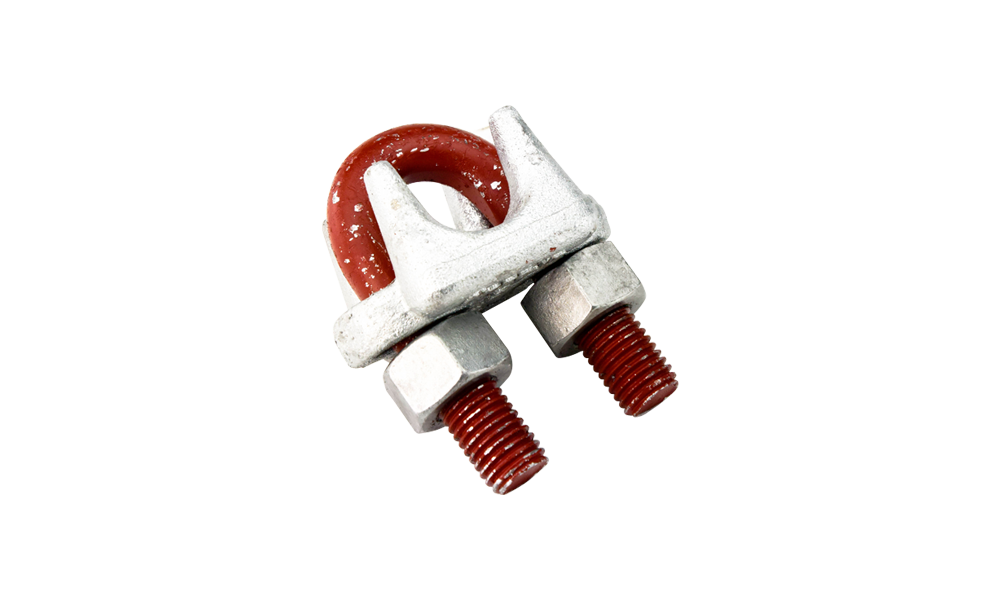 thumbnail image 2 of Groove Industrial 3/8 Drop Forged Galvanized Wire Rope Clips – 10-Pack 2 of 2